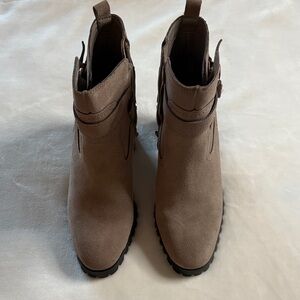 Steven By Steve Madden Tan Ankle Booties